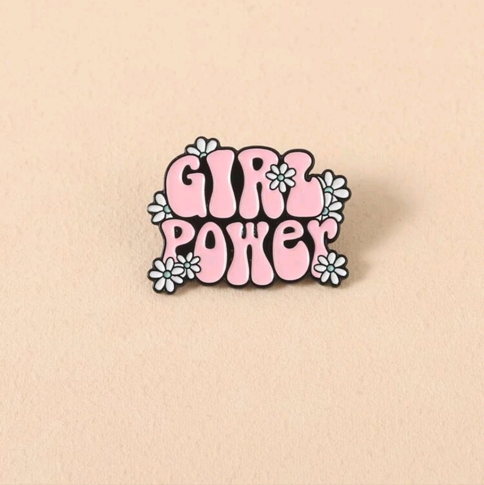 Girl Power pin